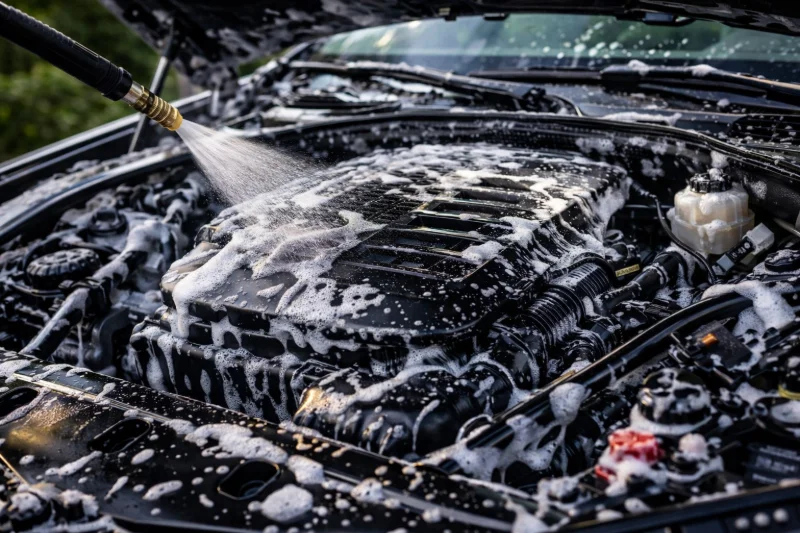 Motortvätt - Bild 1